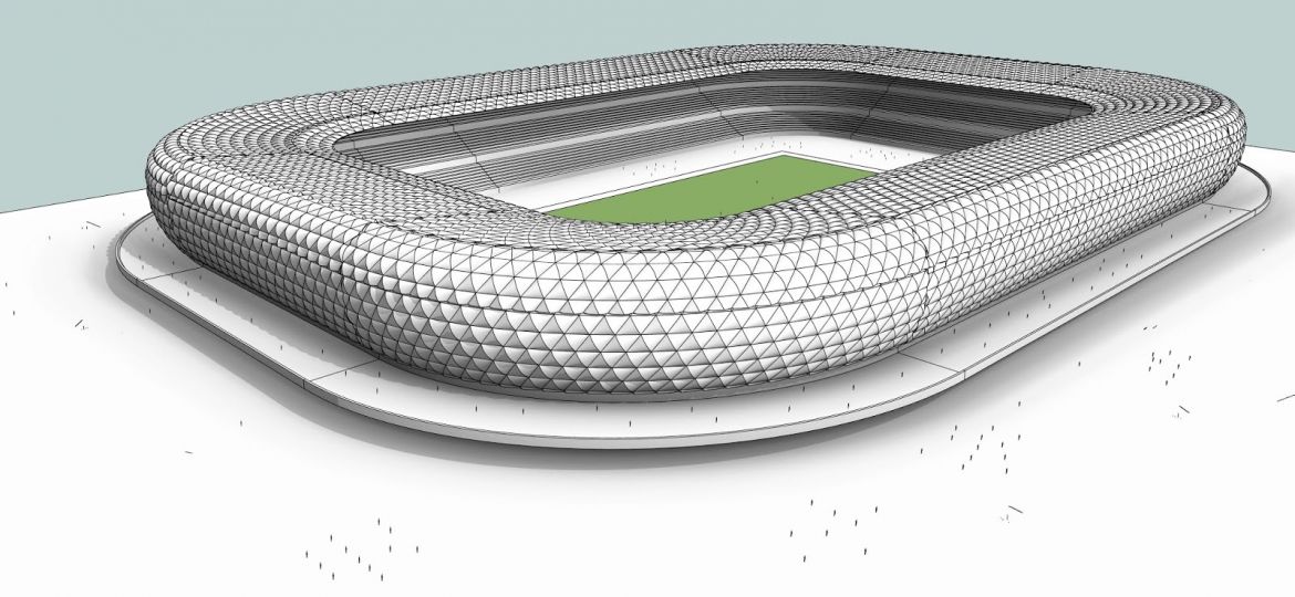 Parametric modeling of Alianz Arena - innivations in architecture